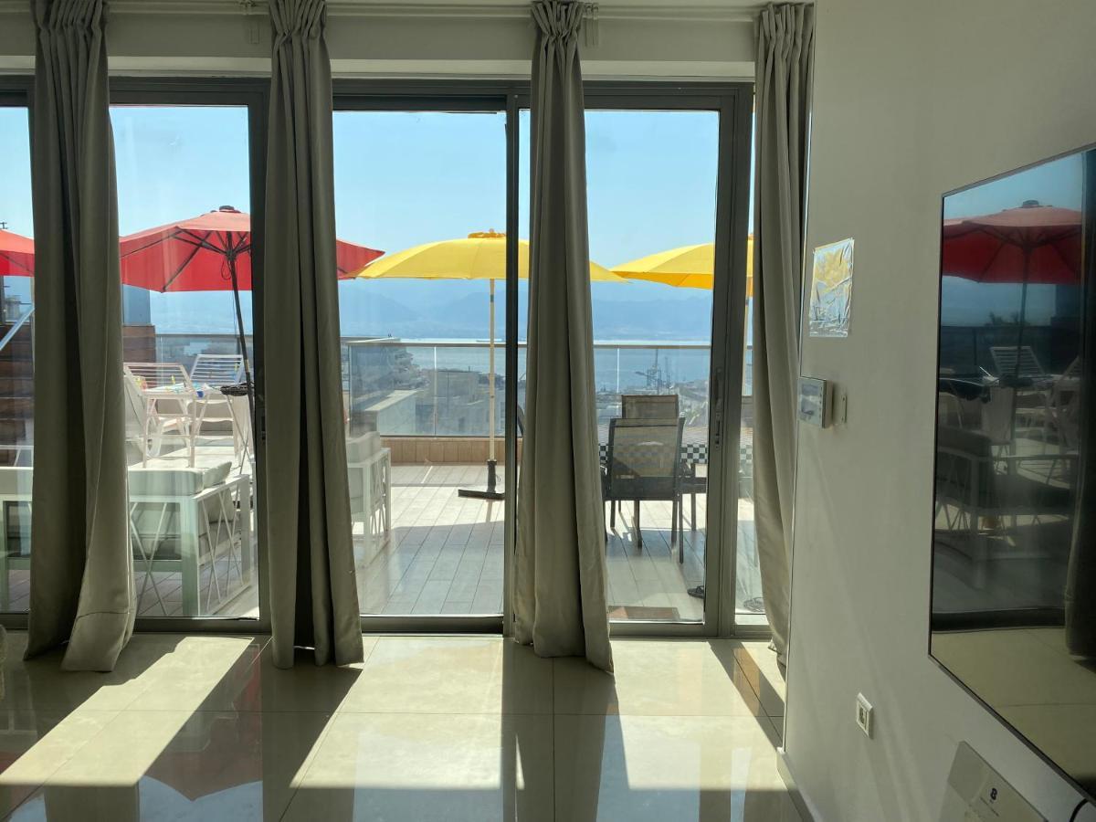 Stunning Penthouse With Sea Views And Private Heated Pool Daire Eilat Dış mekan fotoğraf